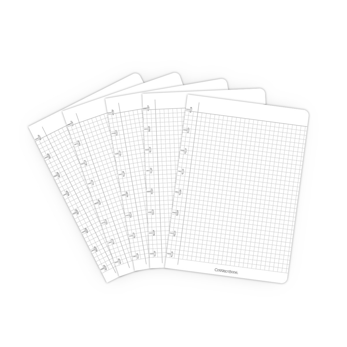 Correctbook Set Extra Pagina's-A5 - ruitjes 0,5cm