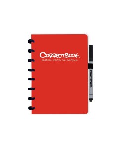 Correctbook Original A5 Horizon Red 