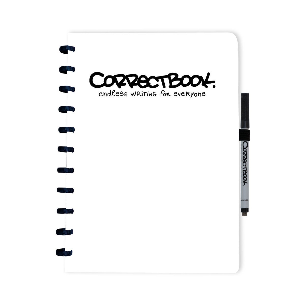 Correctbook A4 Original: cahier effaçable / réutilisable, ligné