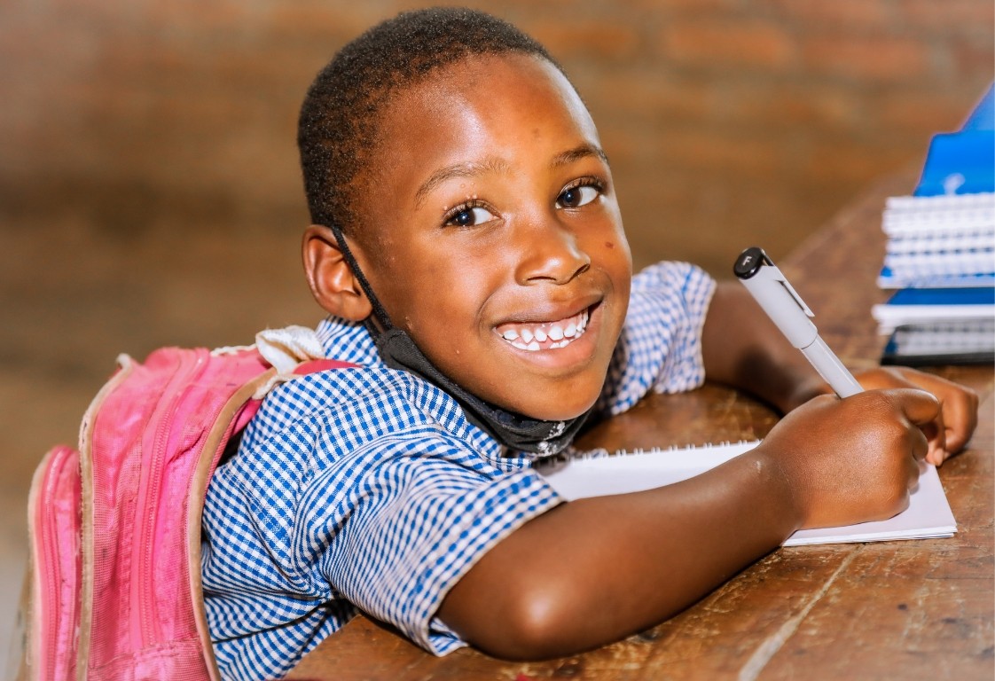 Correctbook op school in Afrika